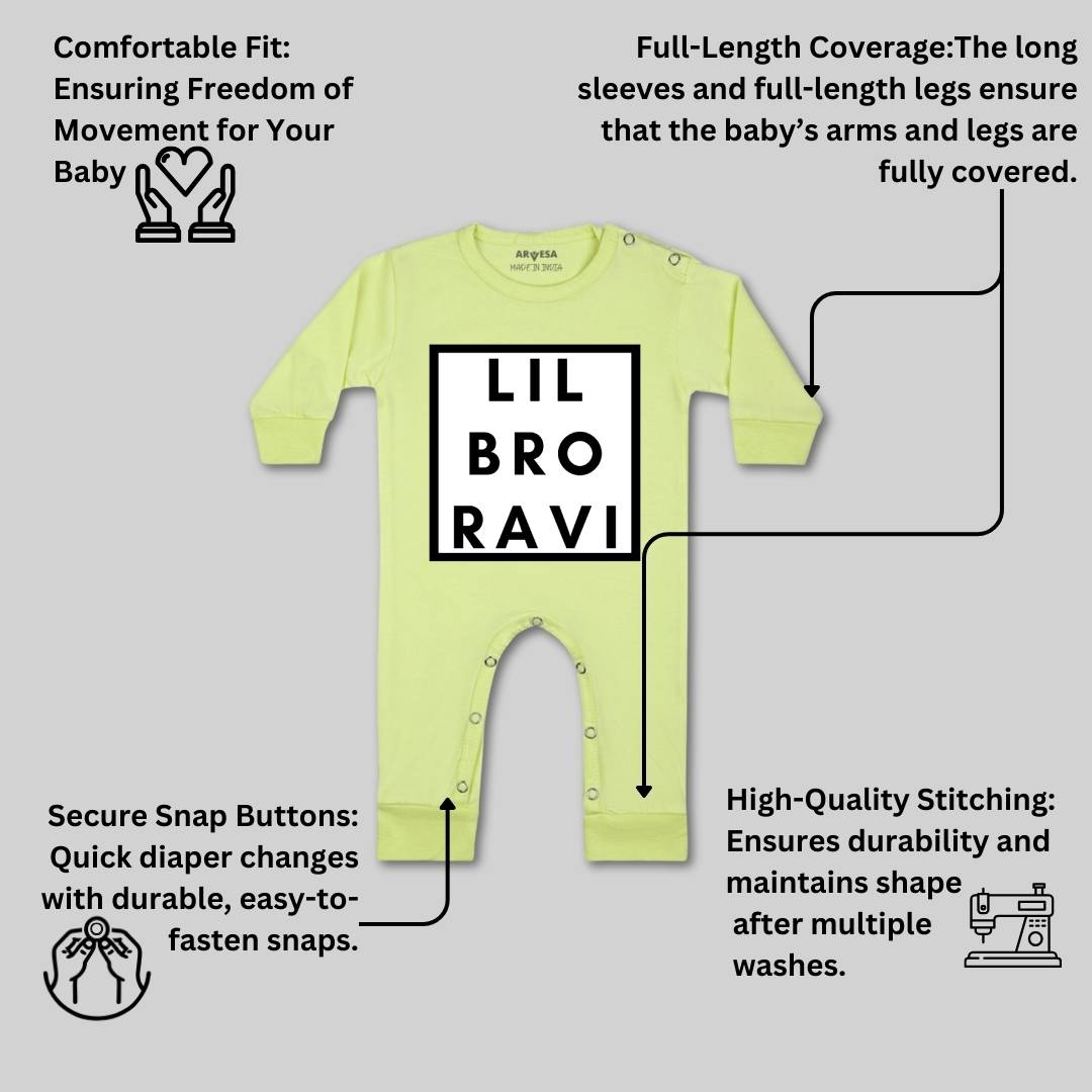Arvesa Lil Bro Baby Boy & Girl Dress