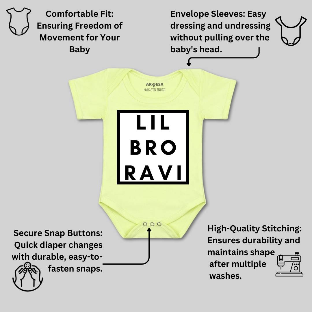 Arvesa Lil Bro Baby Boy & Girl Dress