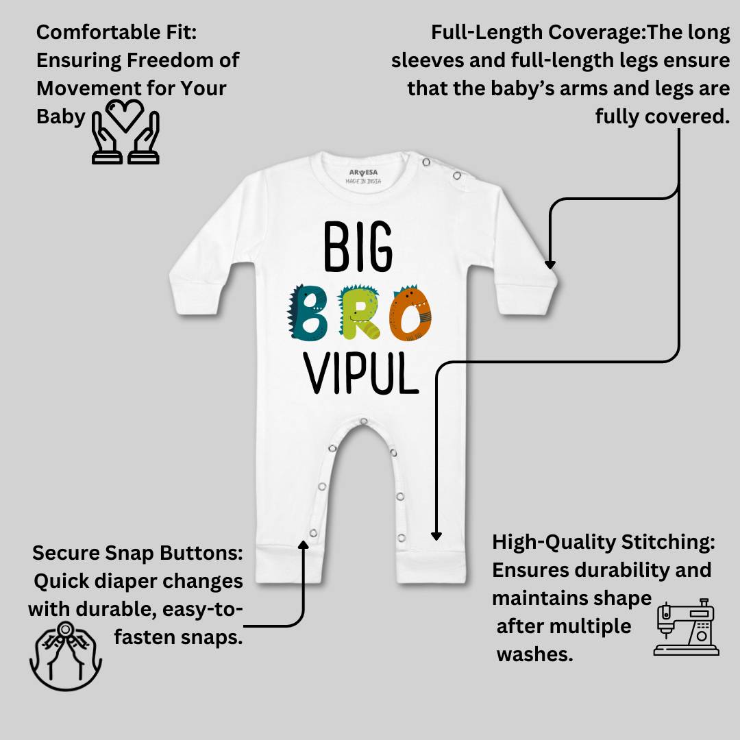 Arvesa Big Brother Baby Boy & Girl Dress