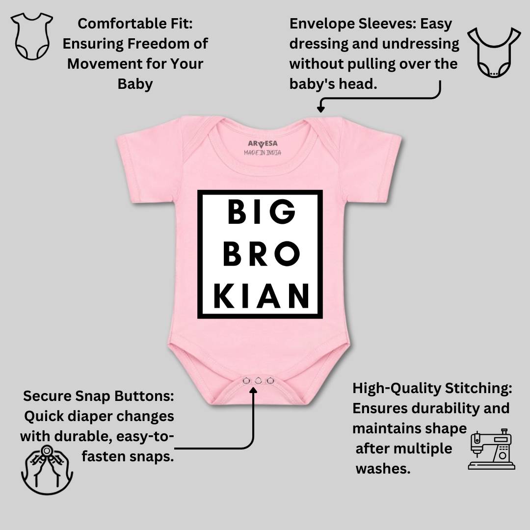 Arvesa Big Brother Baby Boy & Girl Dress
