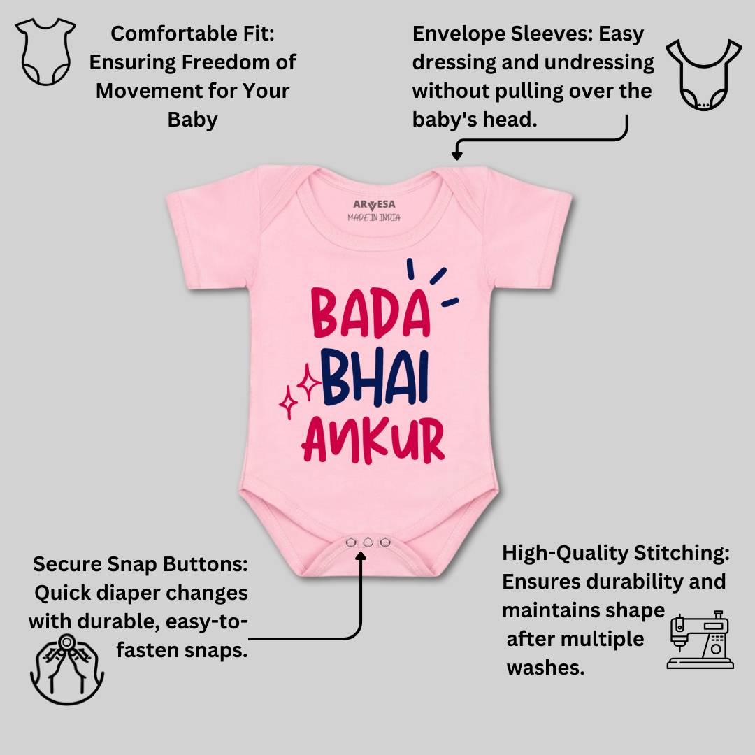 Arvesa Bada Bhai Baby Boy & Girl Dress