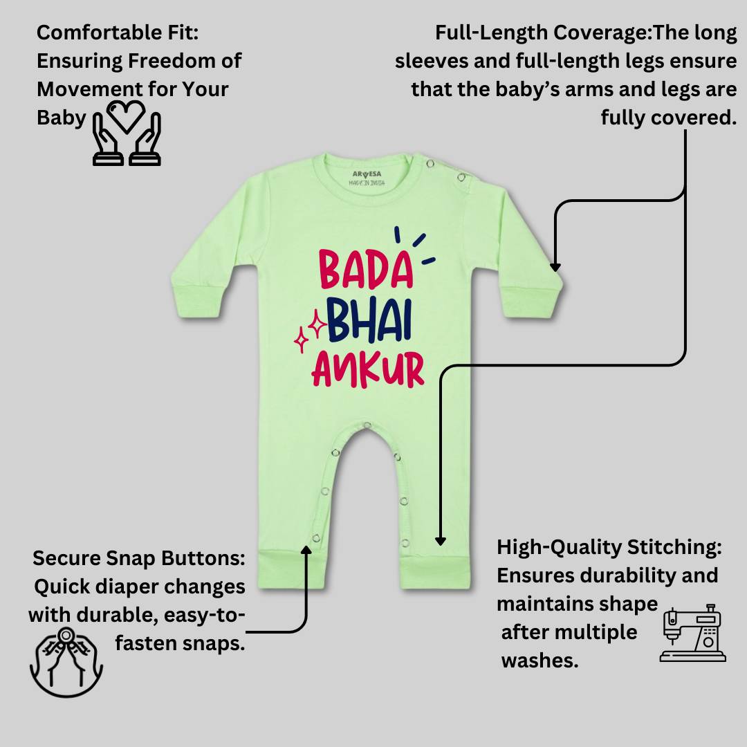 Arvesa Bada Bhai Baby Boy & Girl Dress