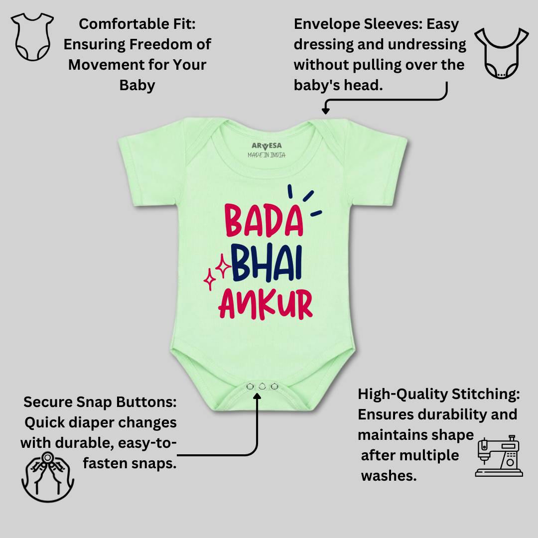 Arvesa Bada Bhai Baby Boy & Girl Dress