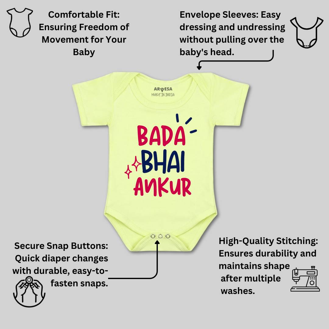 Arvesa Bada Bhai Baby Boy & Girl Dress