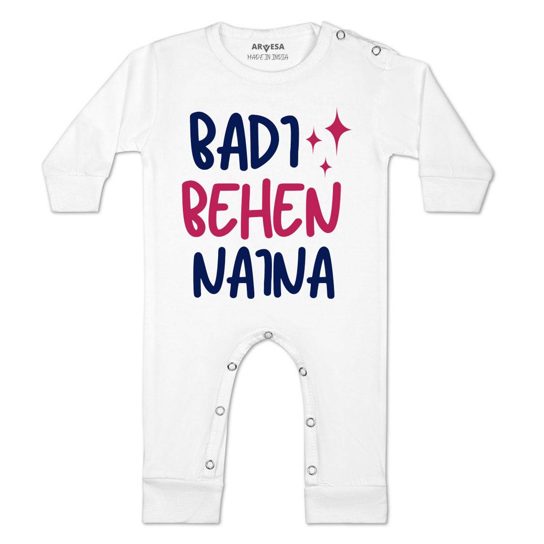 Arvesa Badi Behen Baby Boy & Girl Dress