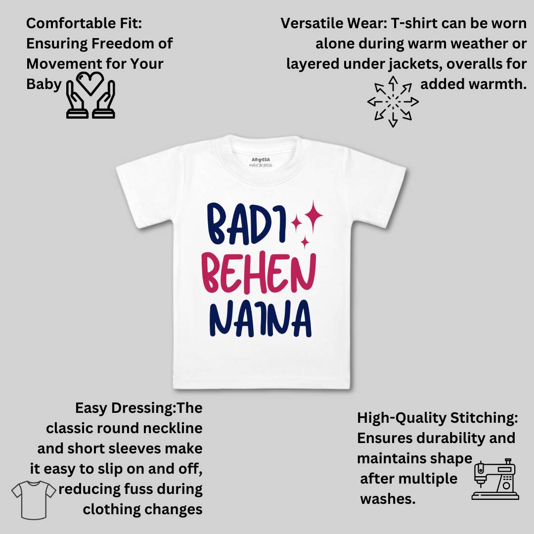 Arvesa Badi Behen Baby Boy & Girl Dress