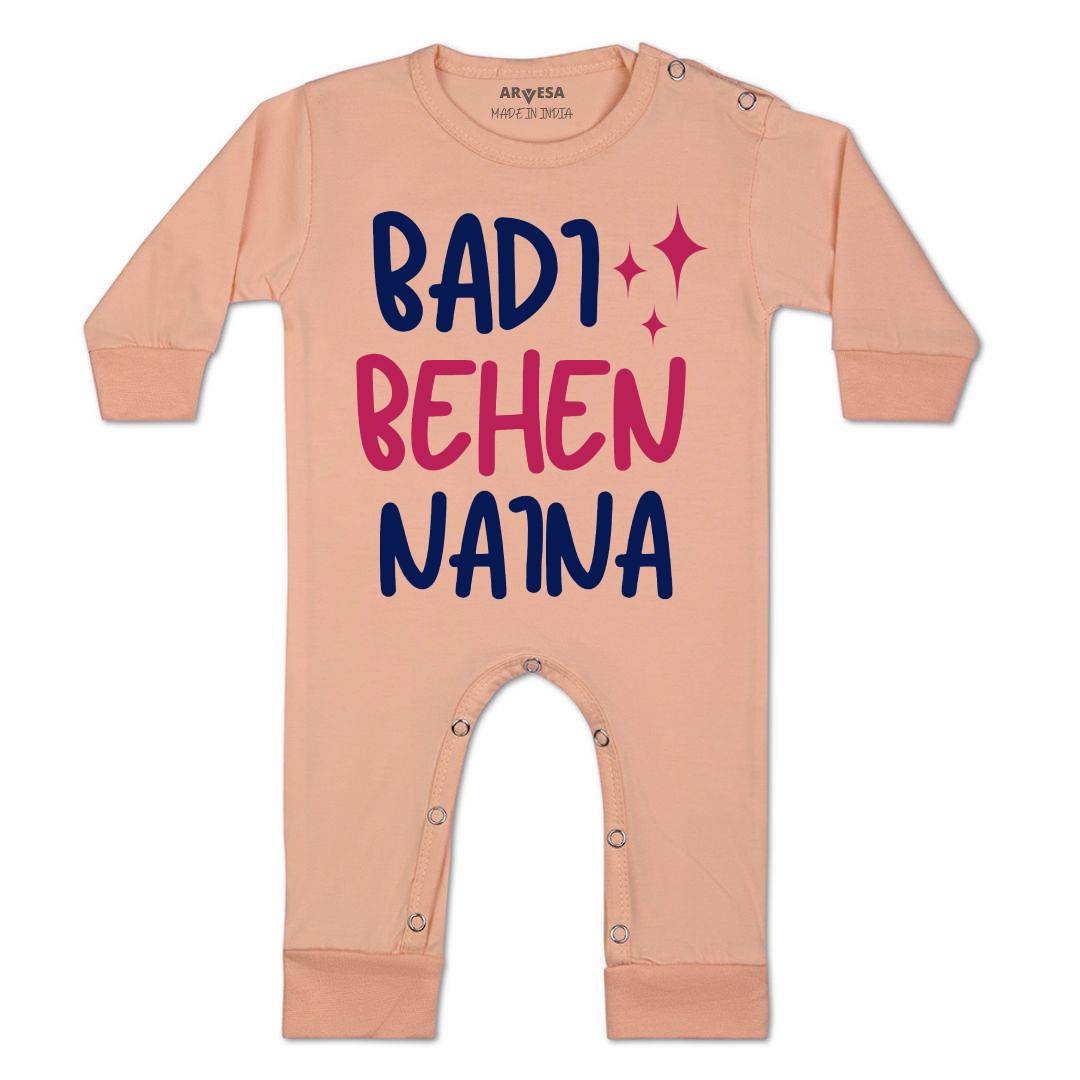 Arvesa Badi Behen Baby Boy & Girl Dress