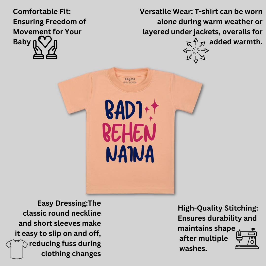 Arvesa Badi Behen Baby Boy & Girl Dress