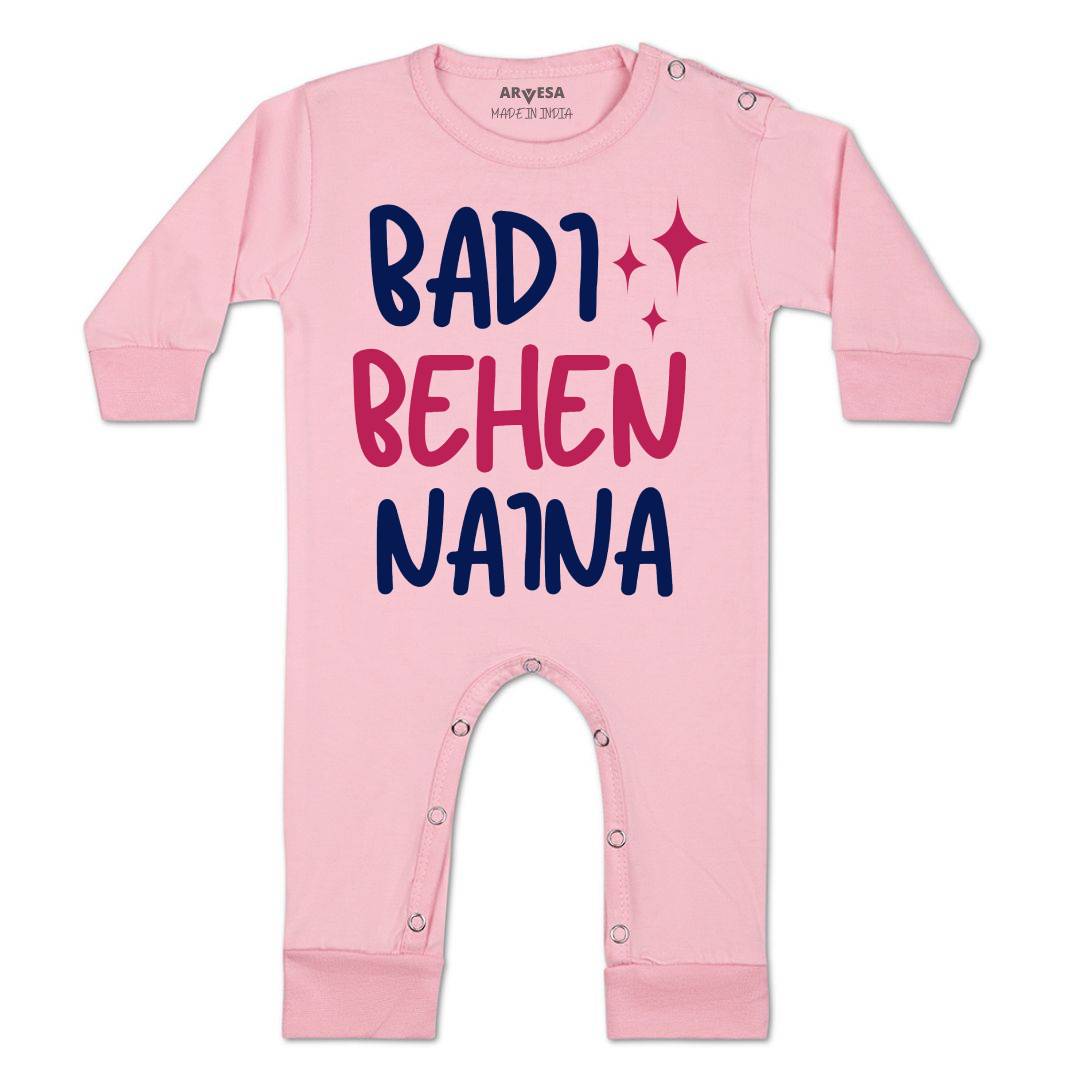 Arvesa Badi Behen Baby Boy & Girl Dress