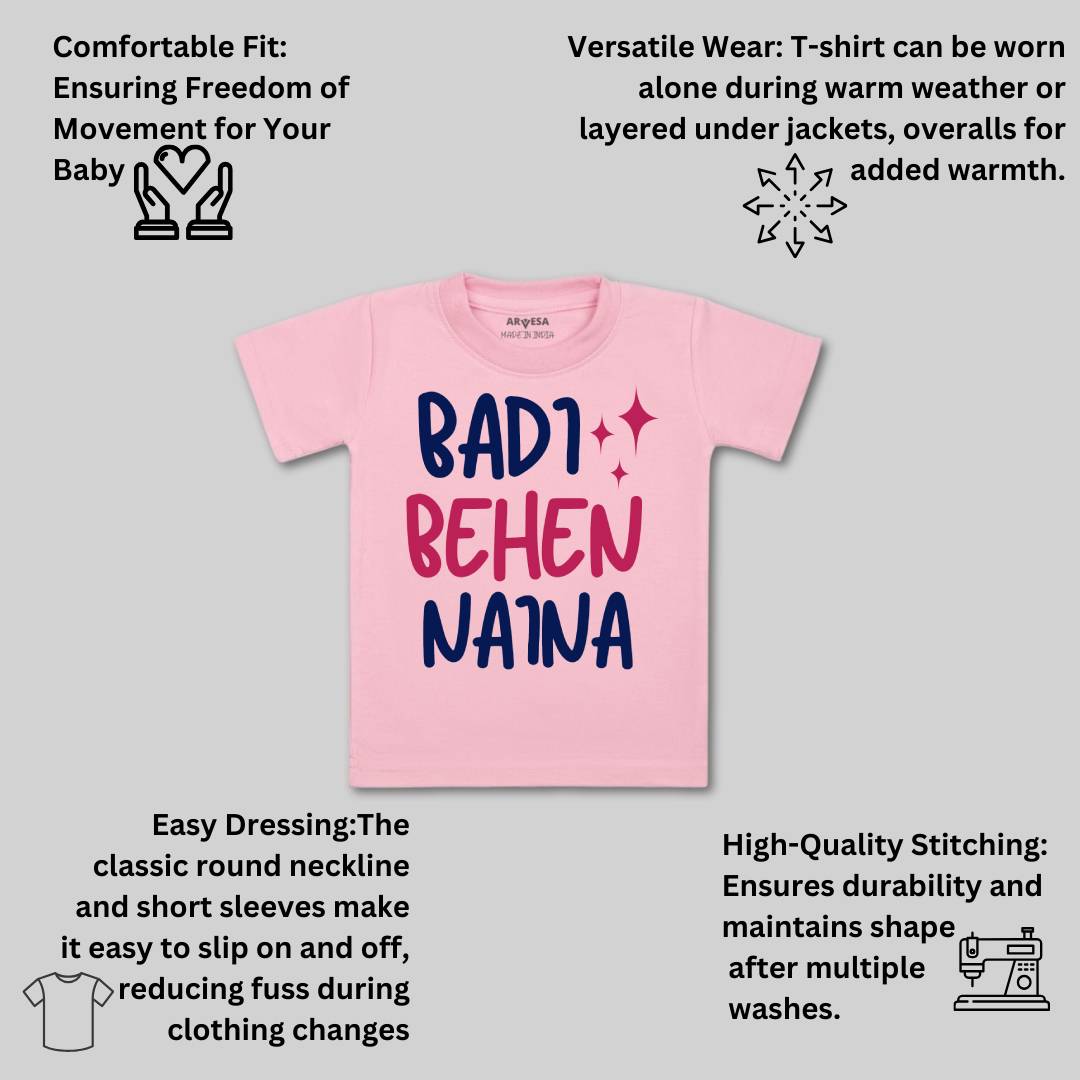 Arvesa Badi Behen Baby Boy & Girl Dress