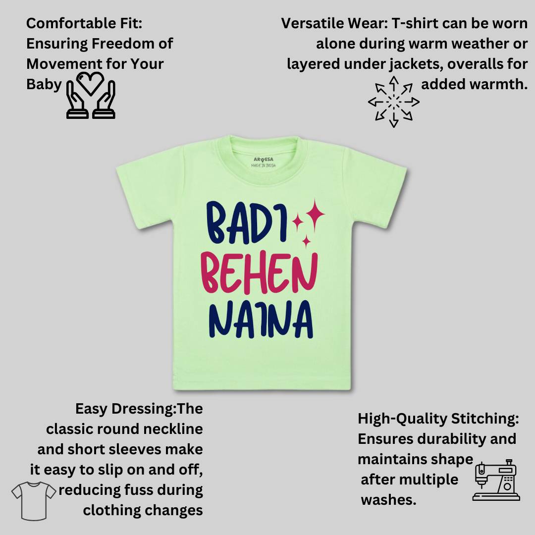Arvesa Badi Behen Baby Boy & Girl Dress