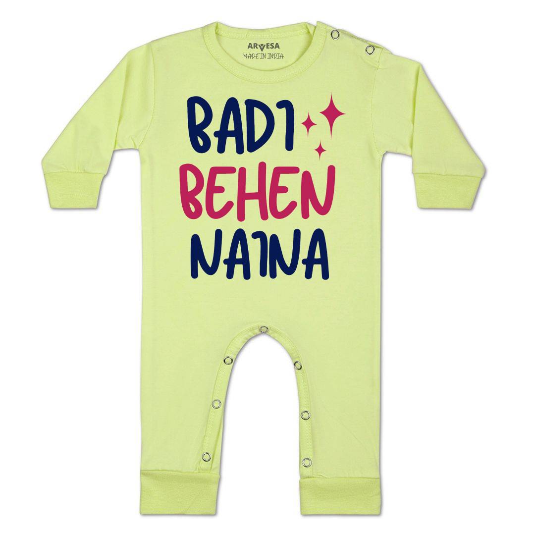 Arvesa Badi Behen Baby Boy & Girl Dress