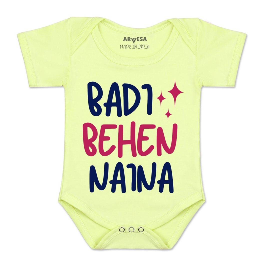 Arvesa Badi Behen Baby Boy & Girl Dress