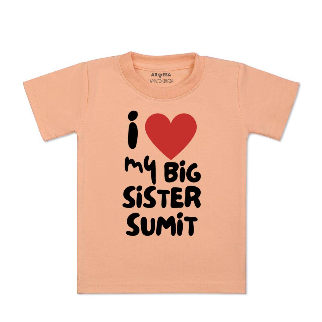 Arvesa I love My Big Sister Baby Boy & Girl Dress