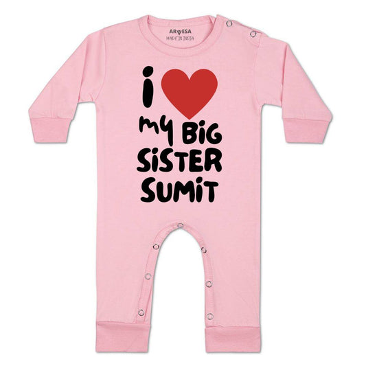 Arvesa I love My Big Sister Baby Boy & Girl Dress