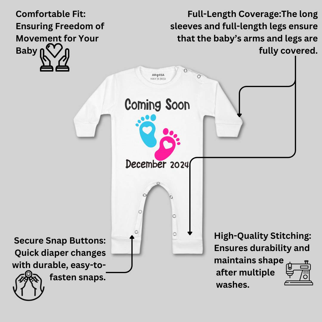 Arvesa Coming Soon Baby Boy & Girl Dress