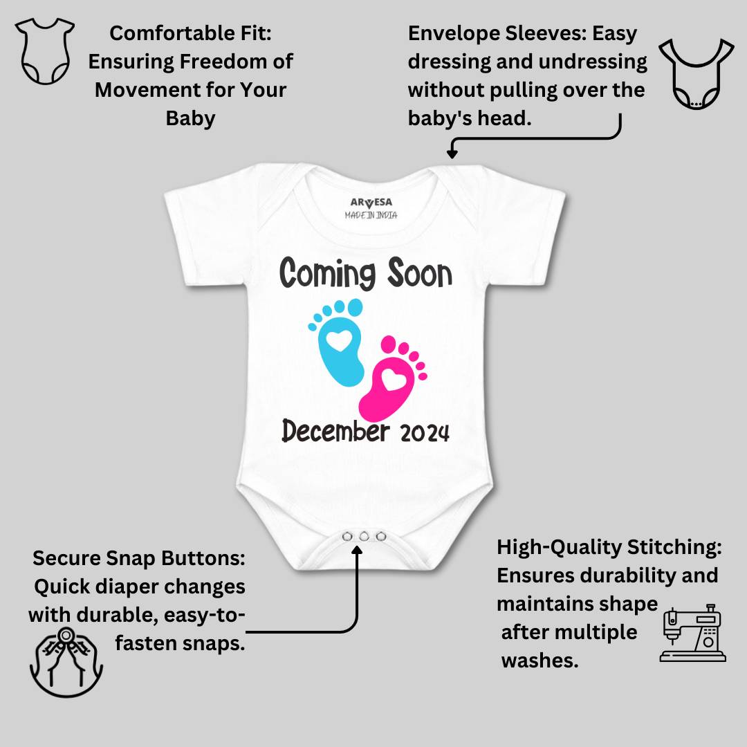 Arvesa Coming Soon Baby Boy & Girl Dress
