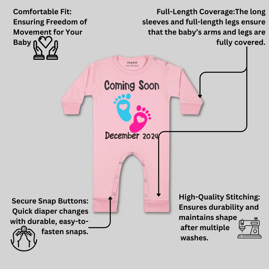 Arvesa Coming Soon Baby Boy & Girl Dress