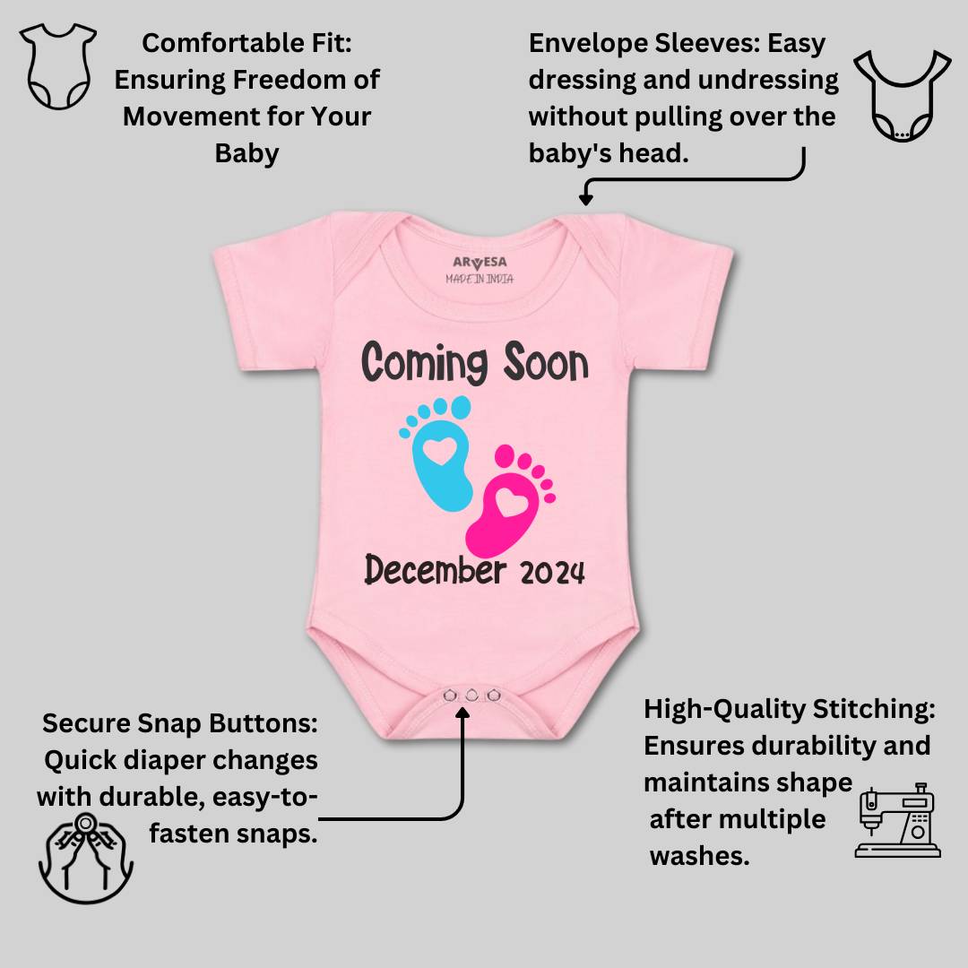 Arvesa Coming Soon Baby Boy & Girl Dress