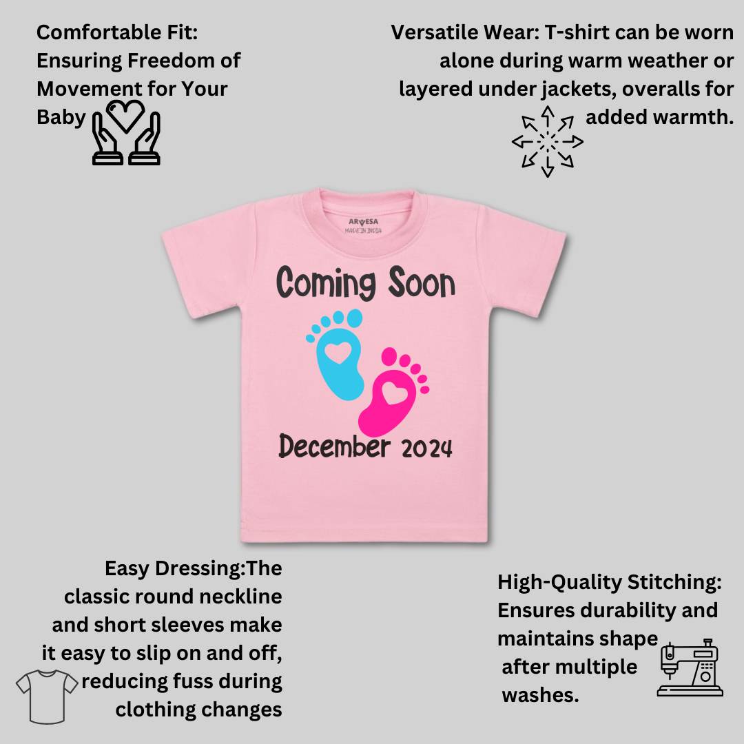 Arvesa Coming Soon Baby Boy & Girl Dress