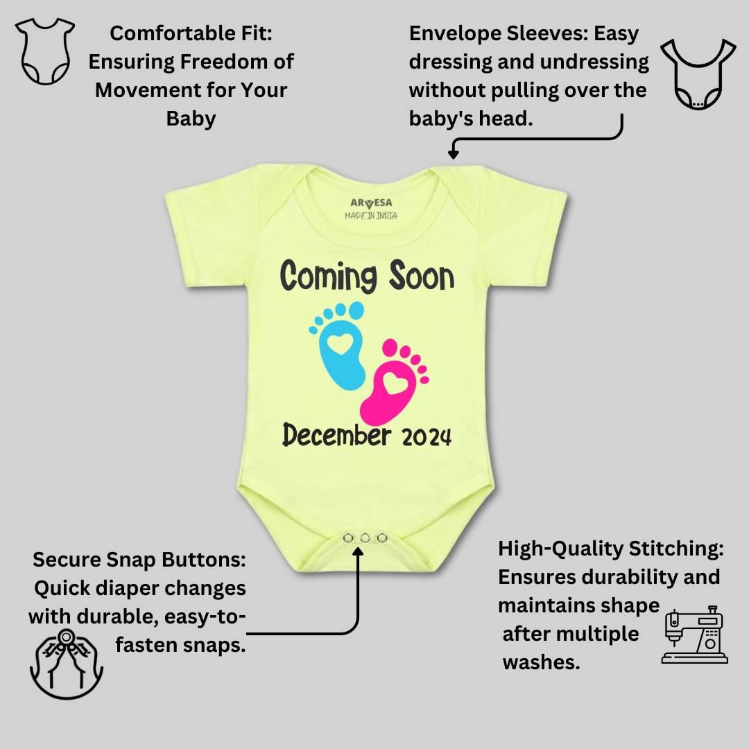 Arvesa Coming Soon Baby Boy & Girl Dress
