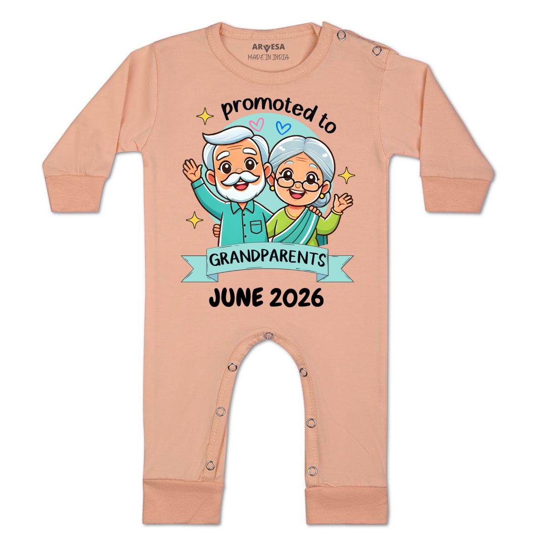 Arvesa Promoted To Grandparents Baby Boy & Girl Dress