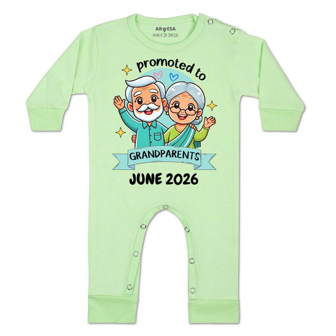 Arvesa Promoted To Grandparents Baby Boy & Girl Dress