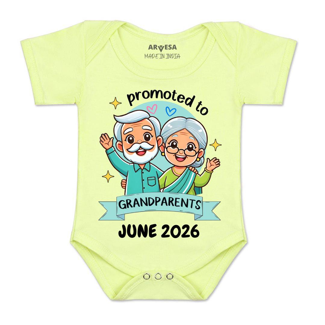 Arvesa Promoted To Grandparents Baby Boy & Girl Dress