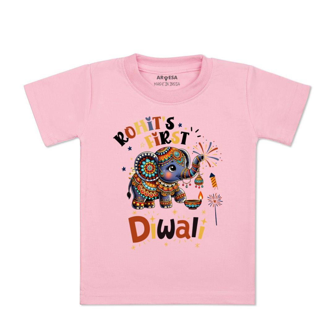Arvesa My First Diwali  Baby Boy & Girl Dress