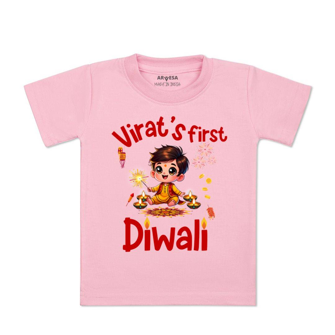Arvesa My First Diwali  Baby Boy & Girl Dress
