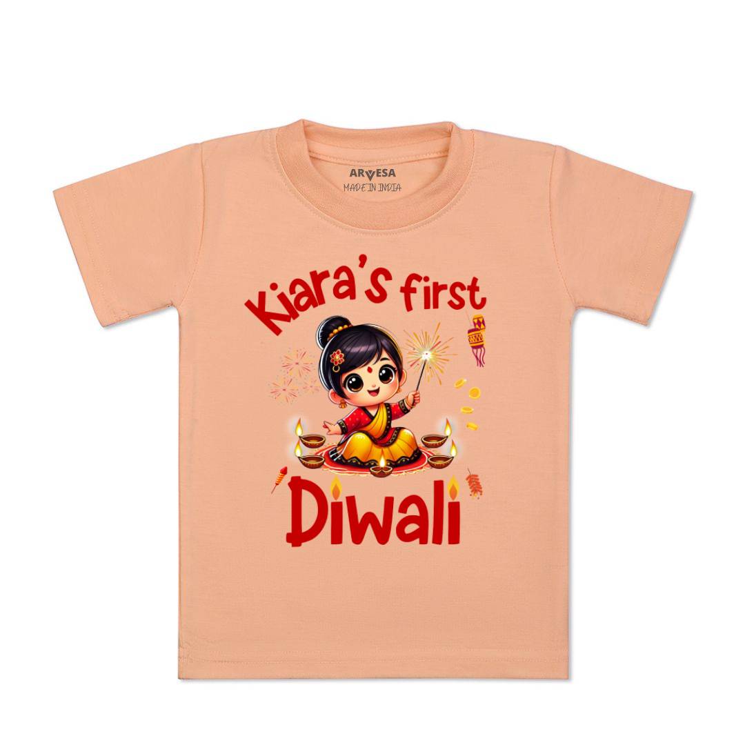 Arvesa My First Diwali  Baby Boy & Girl Dress