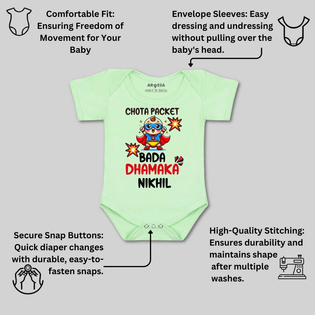 Arvesa My First Diwali  Baby Boy & Girl Dress