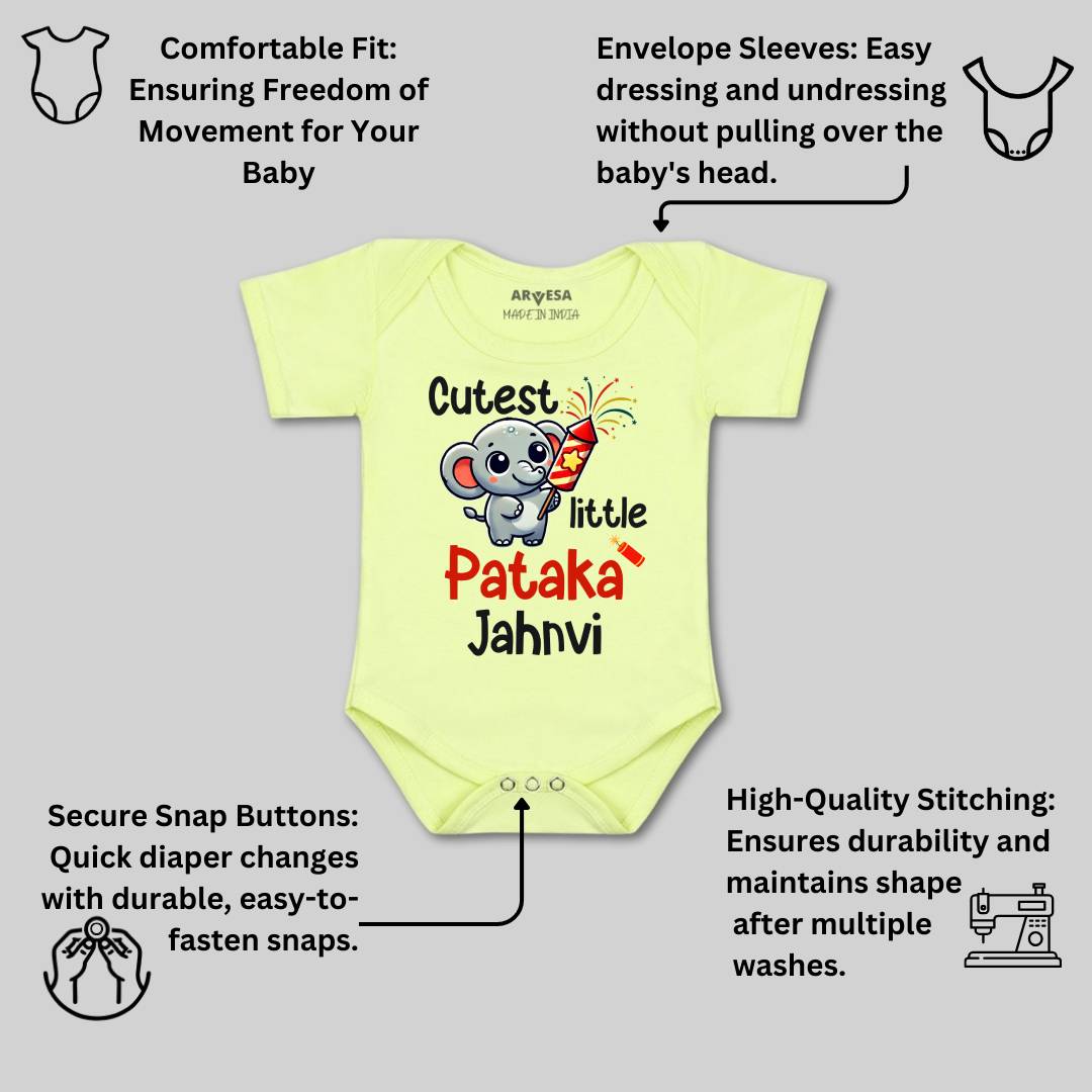 Arvesa My First Diwali  Baby Boy & Girl Dress