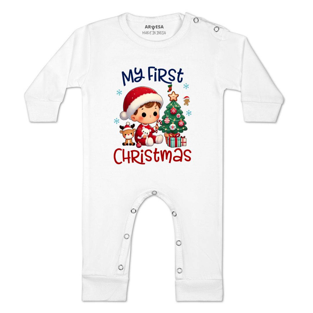 Arvesa R-1760 My First Christmas Baby Outfit.