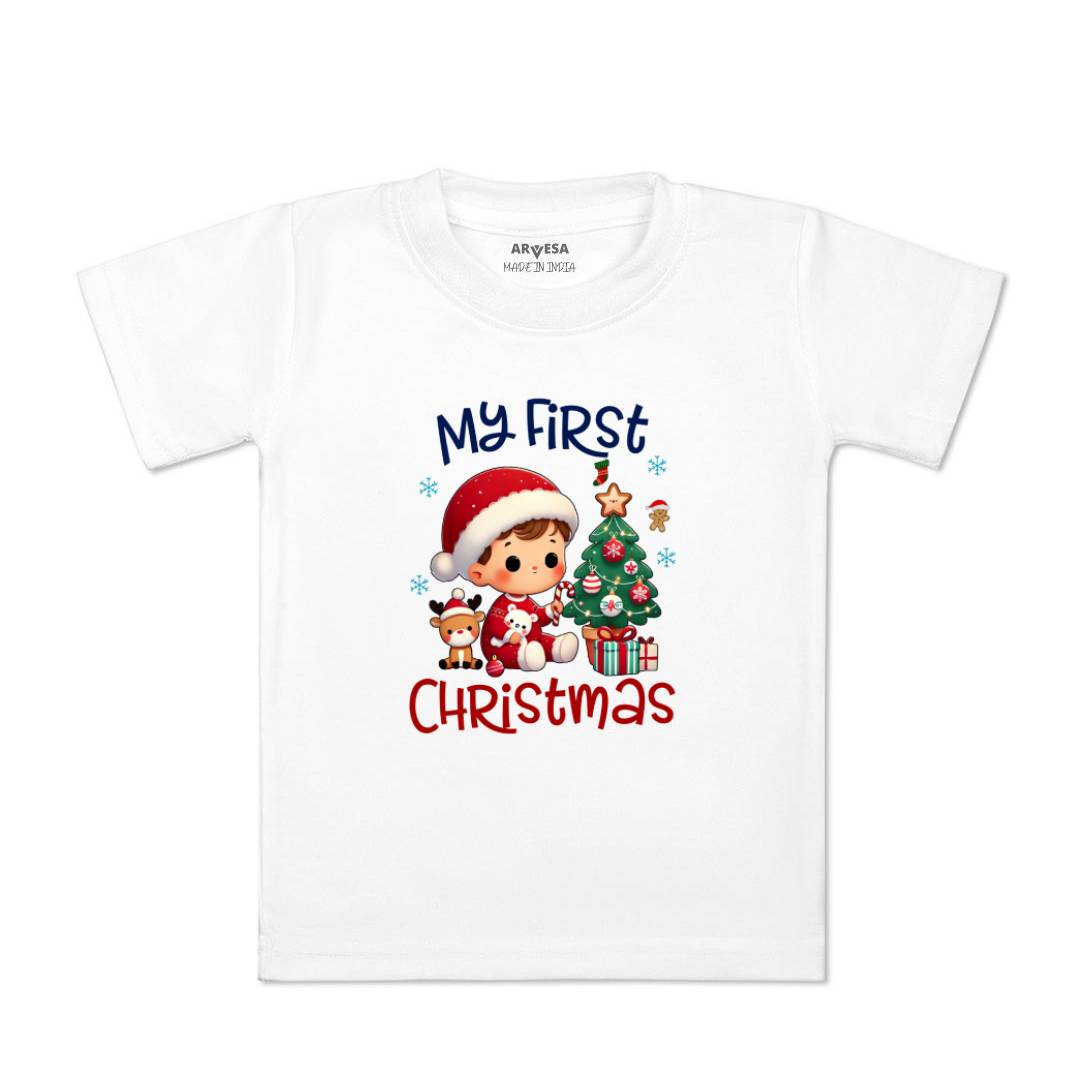 Arvesa R-1760 My First Christmas Baby Outfit.