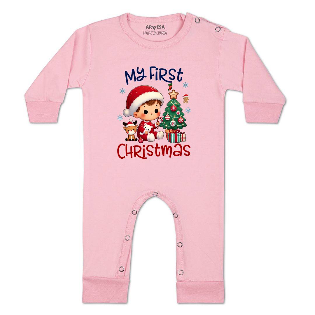 Arvesa R-1760 My First Christmas Baby Outfit.