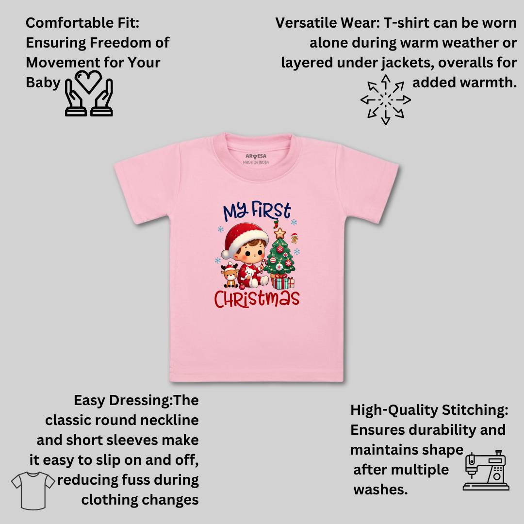 Arvesa R-1760 My First Christmas Baby Outfit.