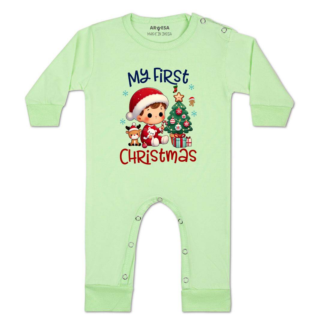 Arvesa R-1760 My First Christmas Baby Outfit.