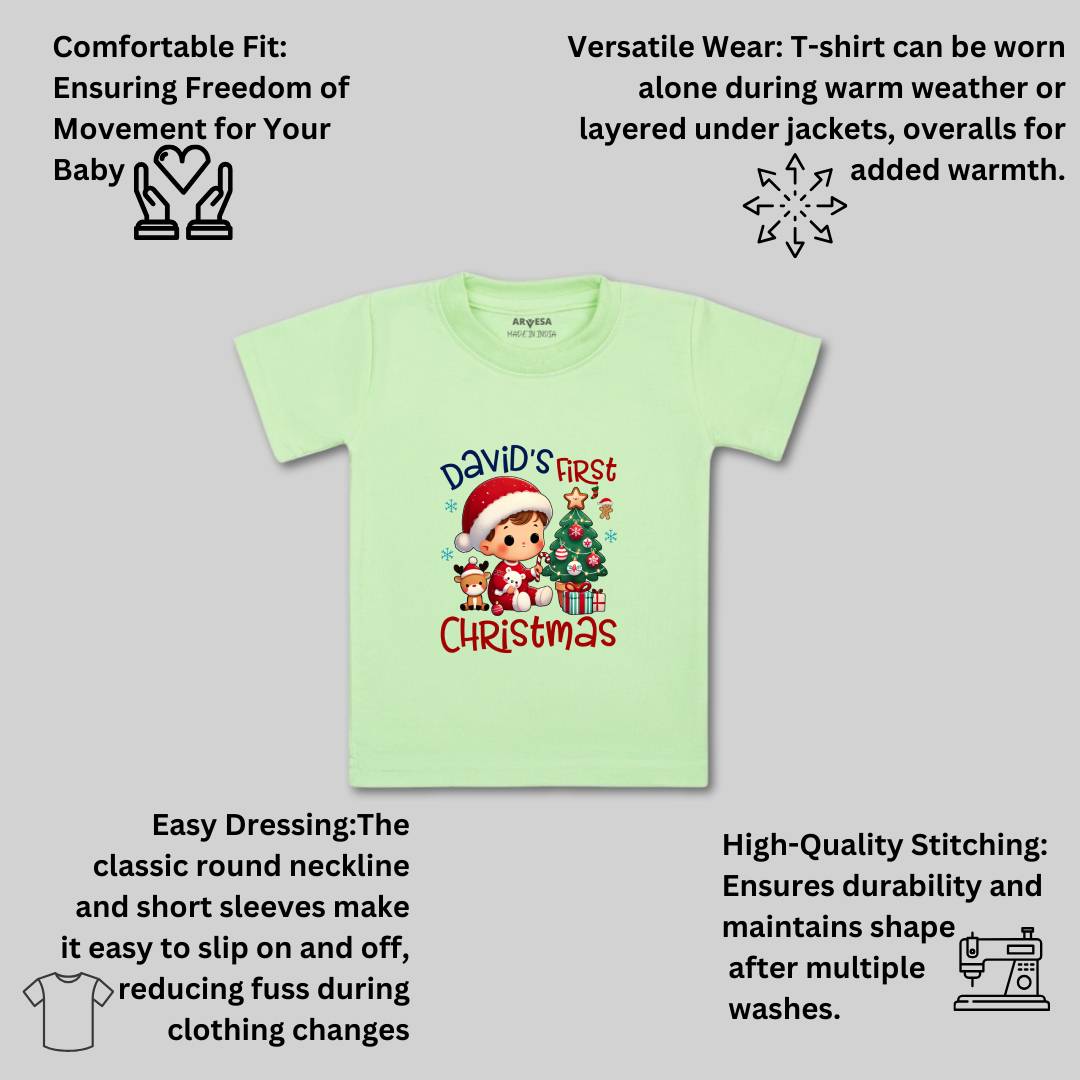 Arvesa My First Christmas  Baby Boy & Girl Dress