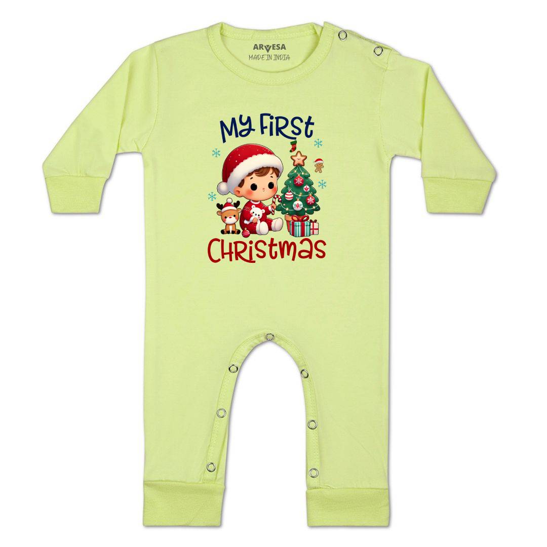 Arvesa R-1760 My First Christmas Baby Outfit.