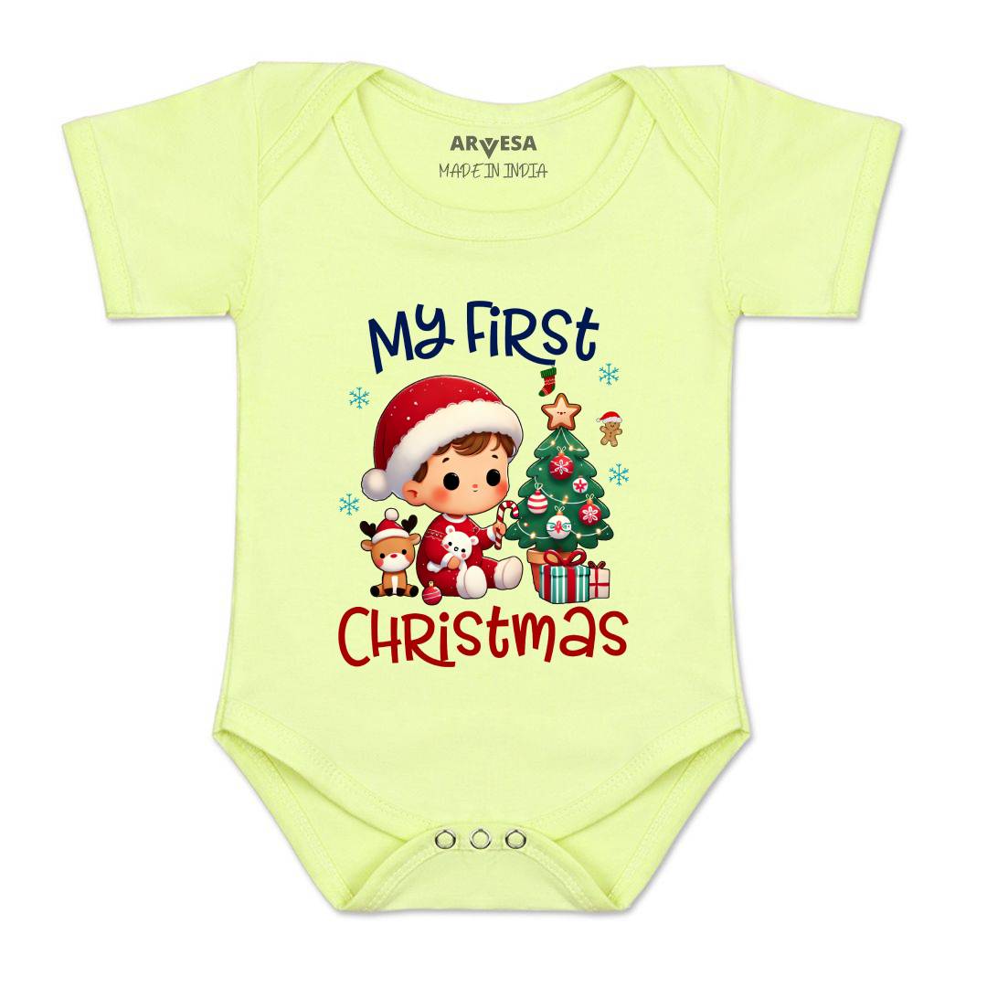 Arvesa R-1760 My First Christmas Baby Outfit.