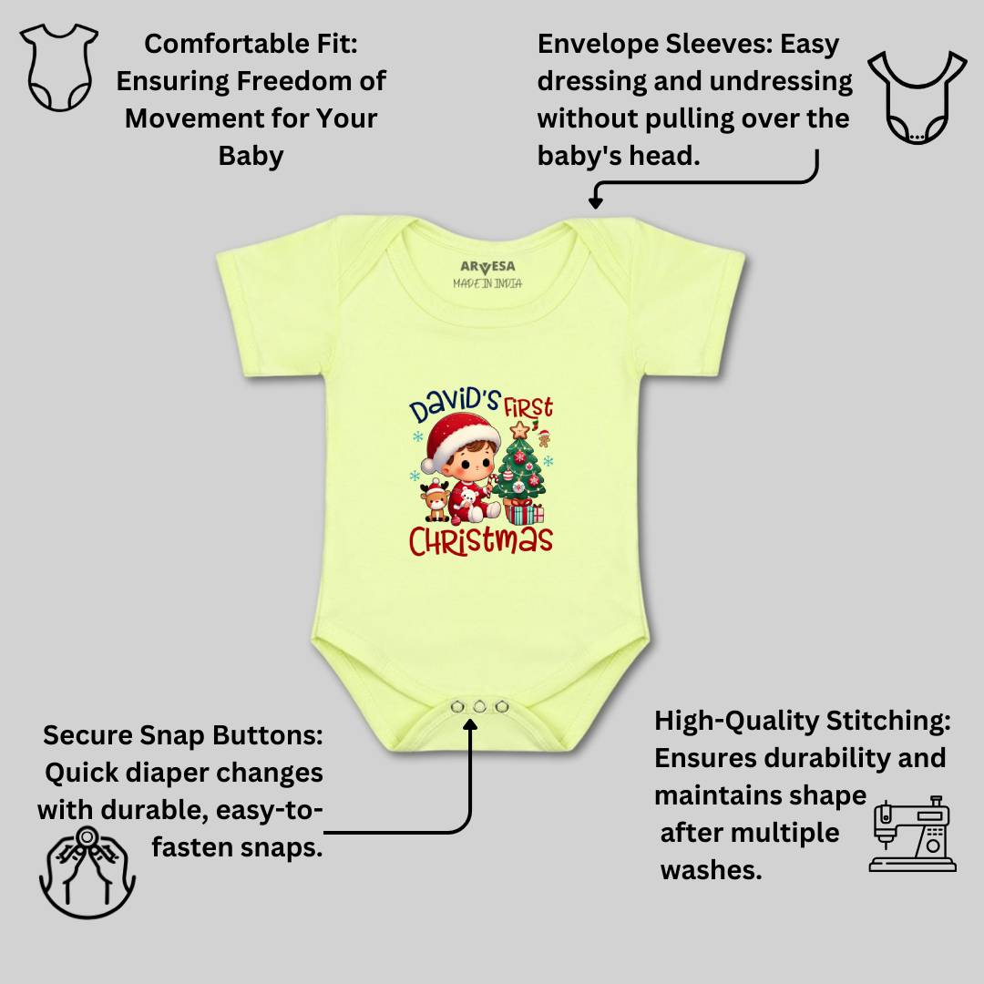 Arvesa My First Christmas  Baby Boy & Girl Dress