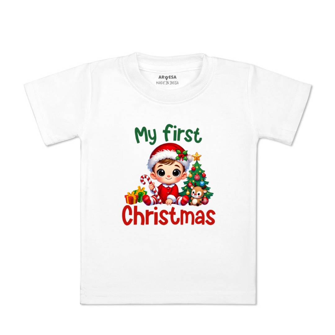 Arvesa R-1761 My First Christmas Baby Outfit.