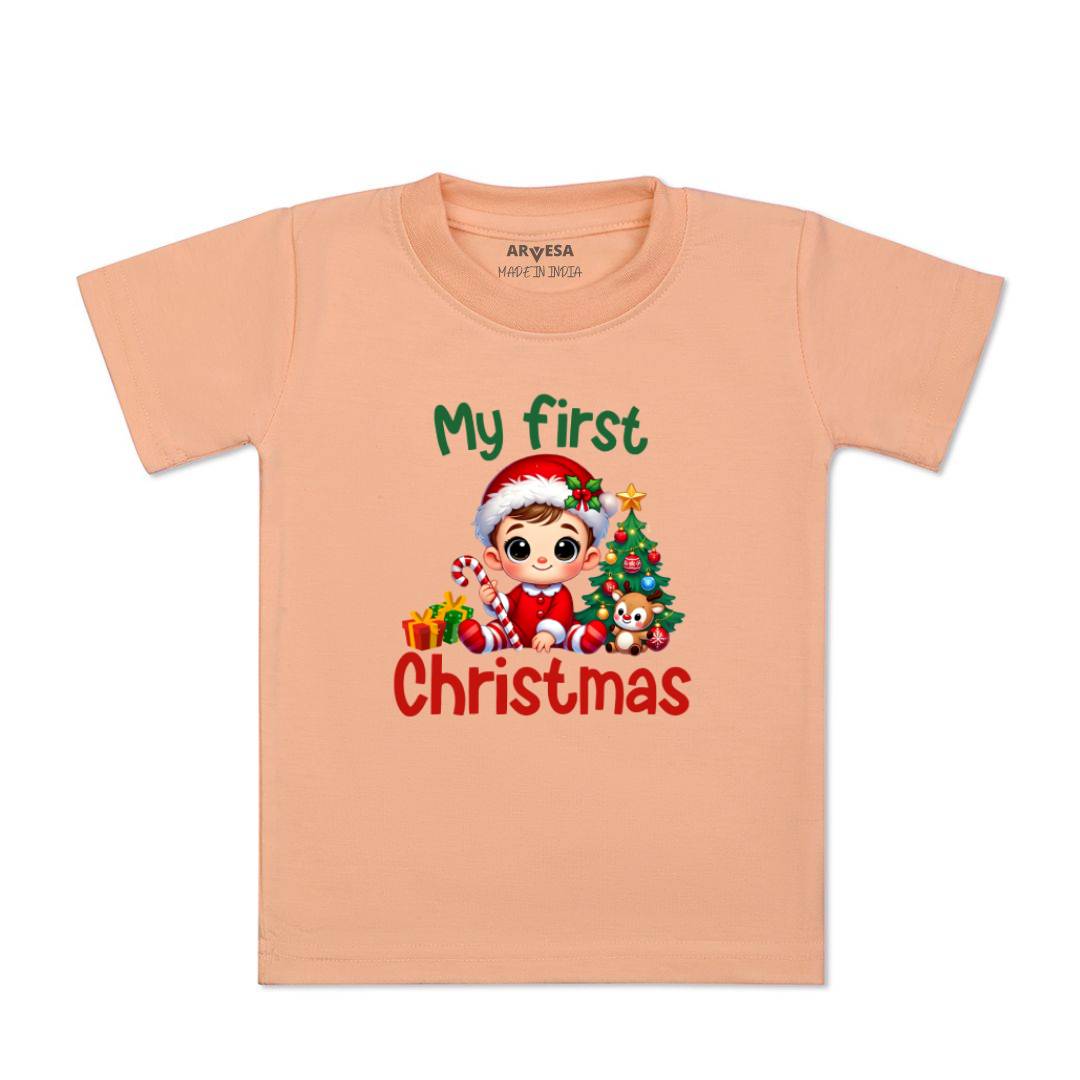 Arvesa R-1761 My First Christmas Baby Outfit.