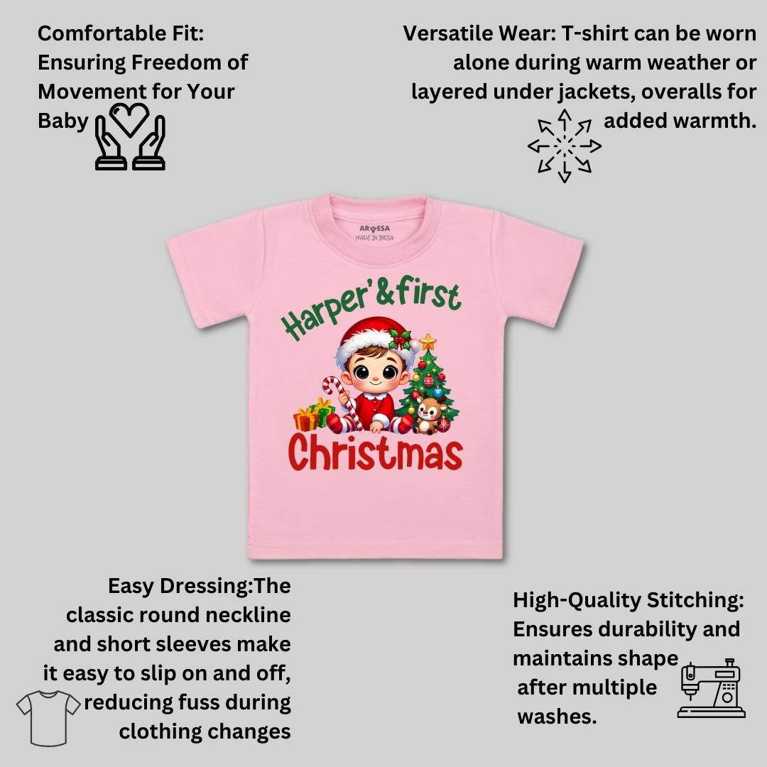 Arvesa My First Christmas  Baby Boy & Girl Dress