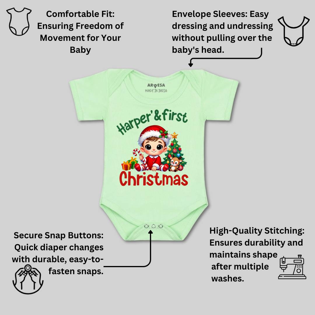 Arvesa My First Christmas  Baby Boy & Girl Dress