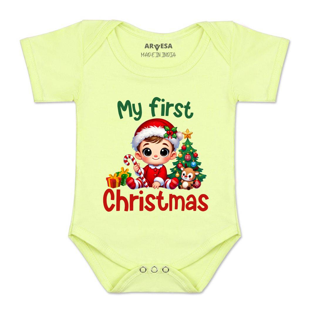 Arvesa R-1761 My First Christmas Baby Outfit.