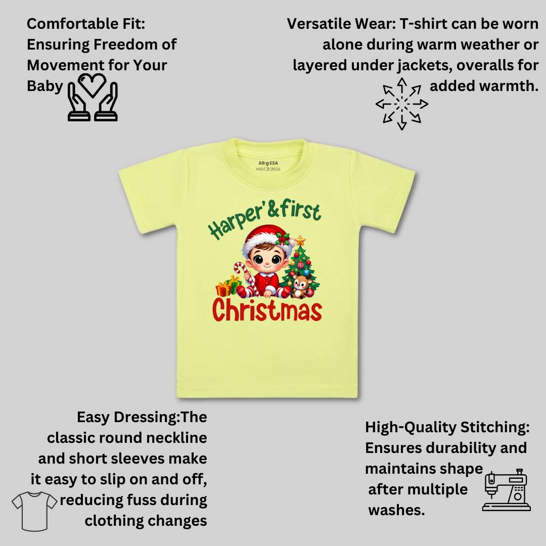 Arvesa My First Christmas  Baby Boy & Girl Dress