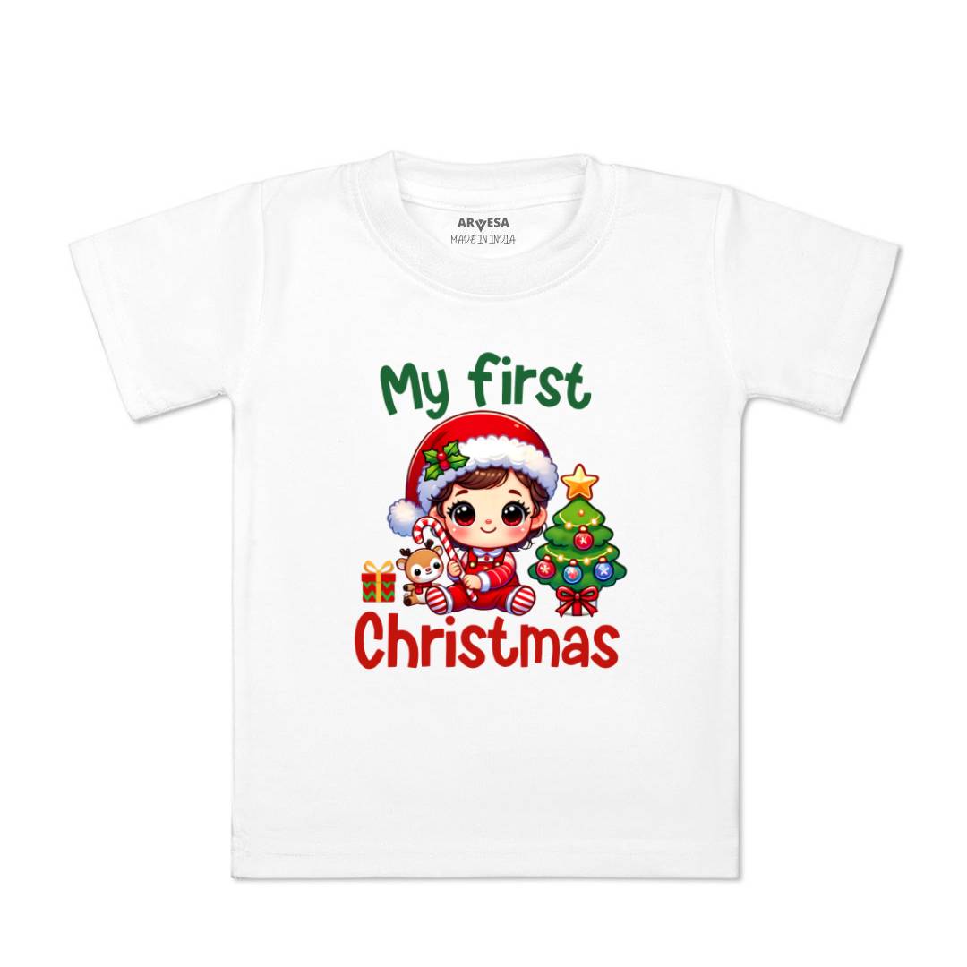 Arvesa R-1762 My First Christmas Baby Outfit.