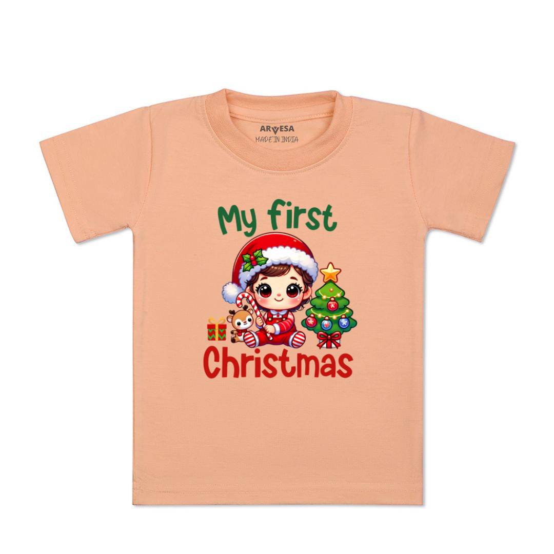 Arvesa R-1762 My First Christmas Baby Outfit.